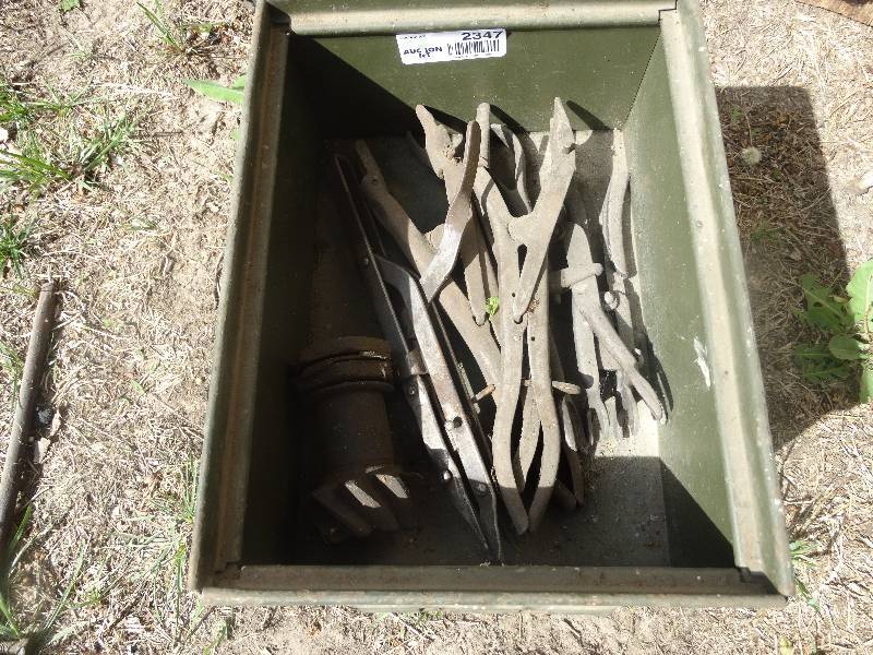 lot 2347 image: Blacksmith tools