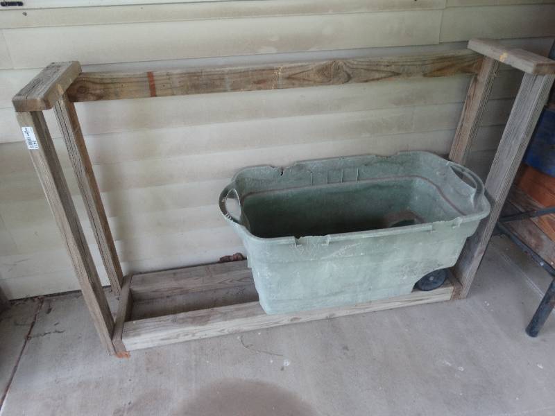 lot 2411 image: Firewood rack