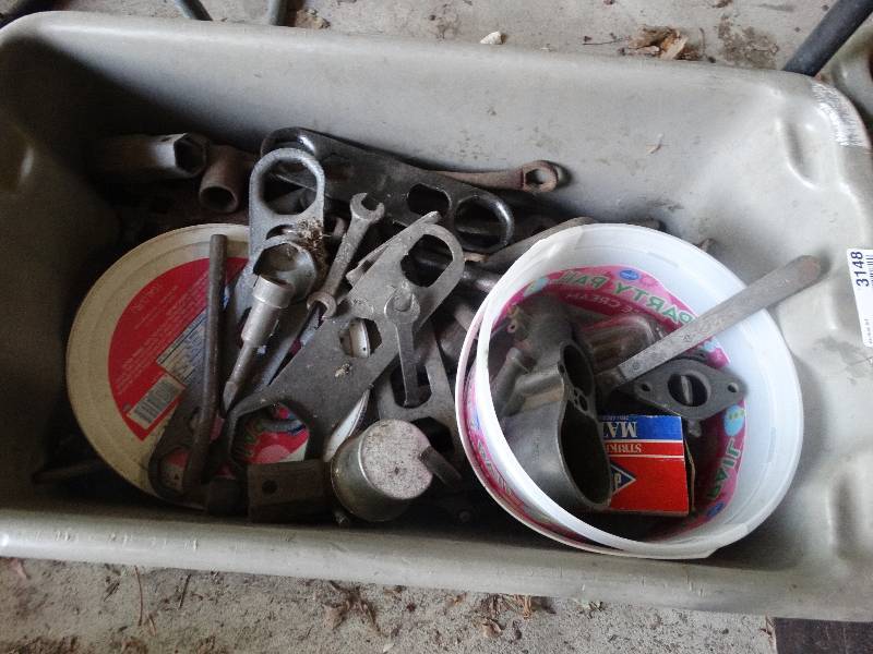 lot 3148 image: Lot of hand tools.