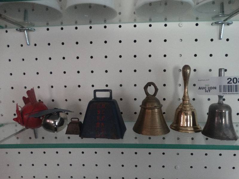 lot 2080 image: Lot of 8 bells