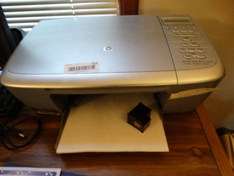 lot 553 image: HP printerscannercopy machine