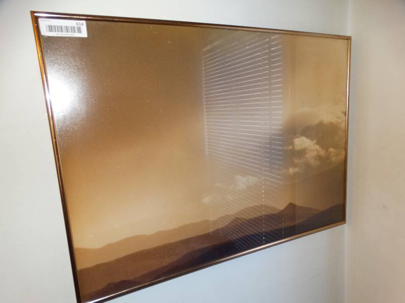 lot 614 image: Lot of various framed wall art
