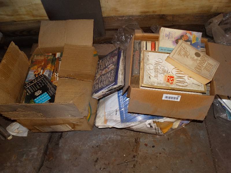 lot 700 image: Large lot of various paper back books & magazines