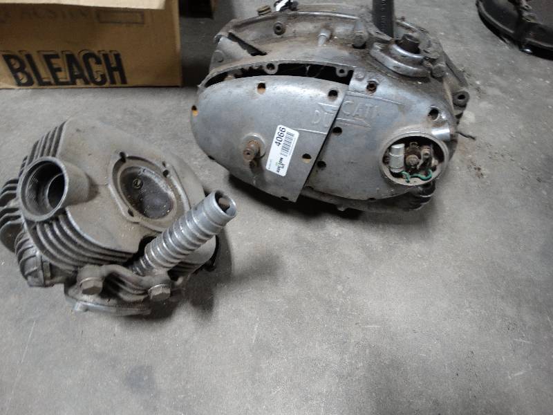 lot 4066 image: ducati engine.