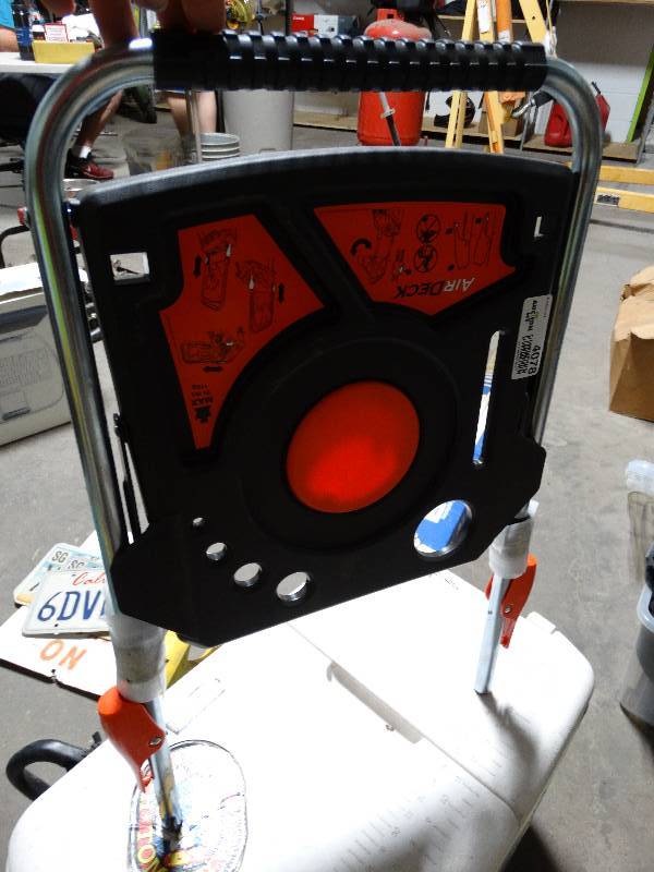 lot 4078 image: Air deck attachment for ladder.