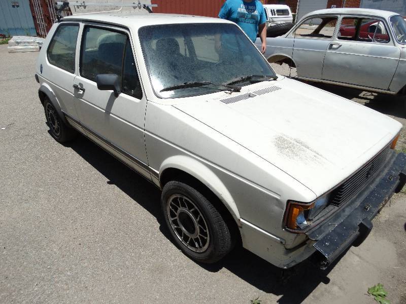 lot 4129 image: 1984 VW Rabbit GTI.