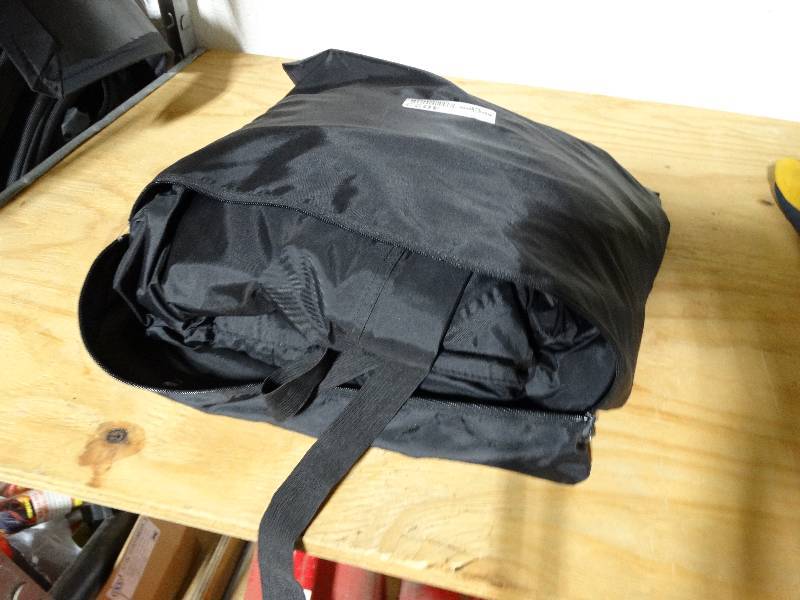 lot 4022 image: Motorcycle cover in bag