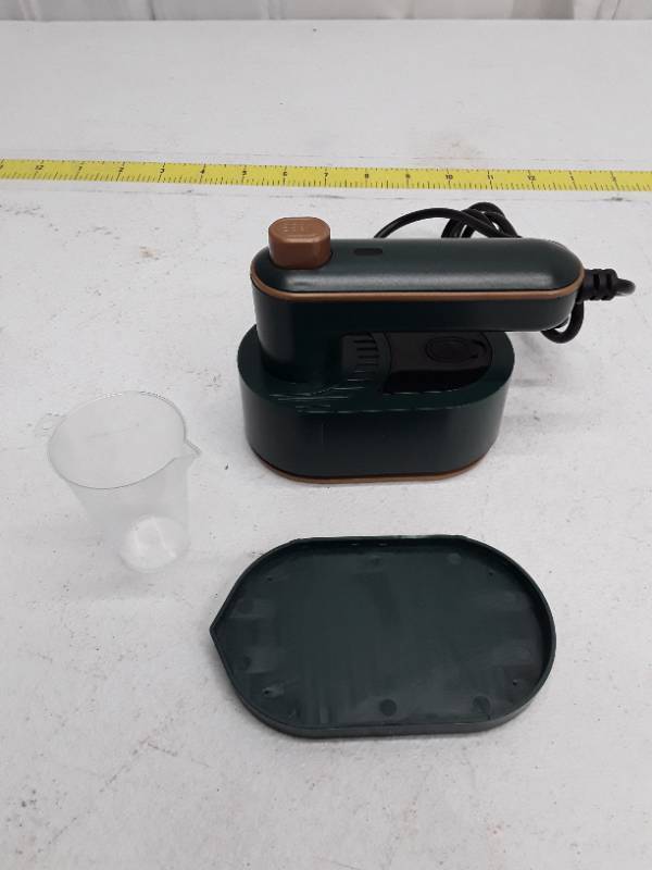 lot 30288 image: Portable Electric Iron - Green