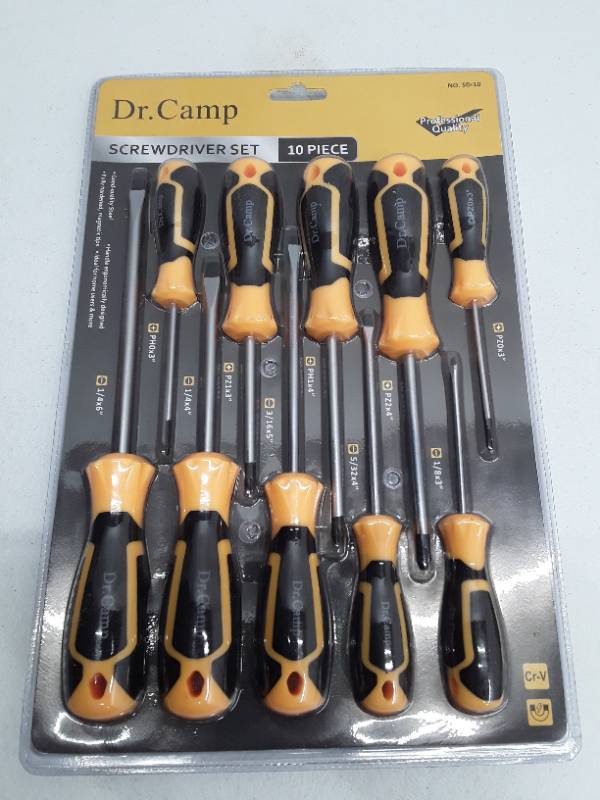 lot 56735 image: Dr. Camp 10 piece Screwdriver Set