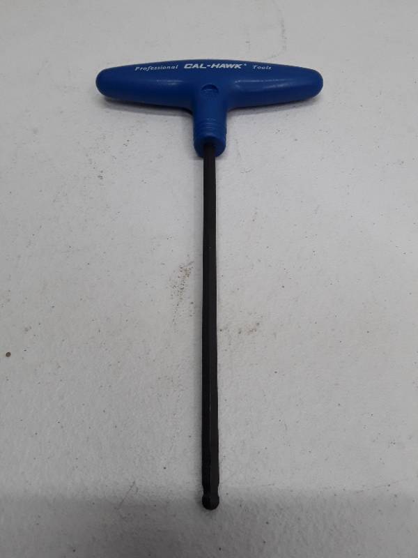 lot 28281 image: Cal-Hawk 6mm Pro T-Type Ball Hex Key