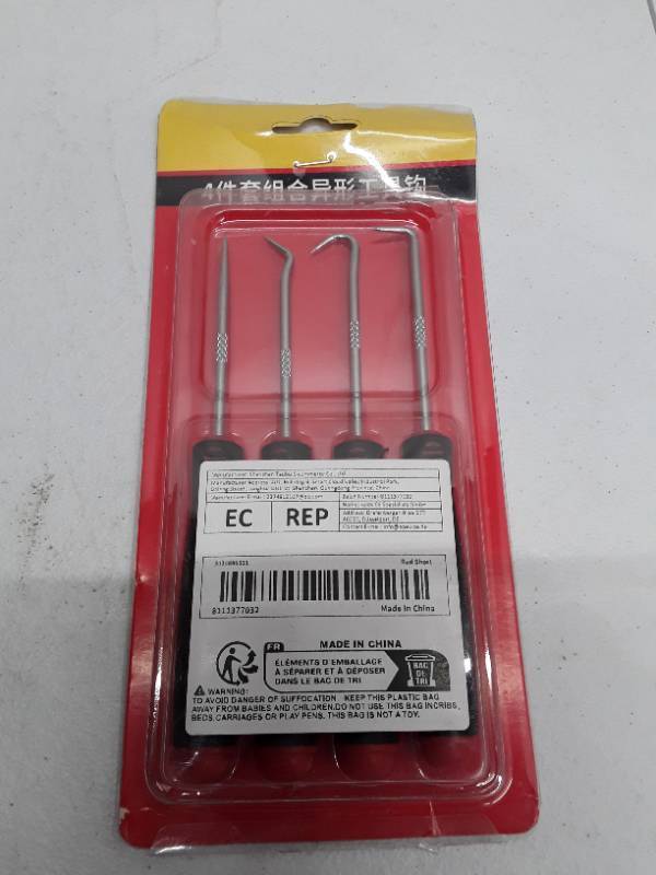 lot 28427 image: 4 Piece Pick Set