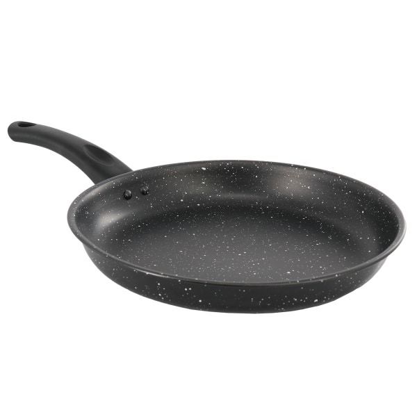 lot 28487 image: Gibson Home Delhi 11 Inch Round Nonstick Carbon Steel Frying Pan in Black