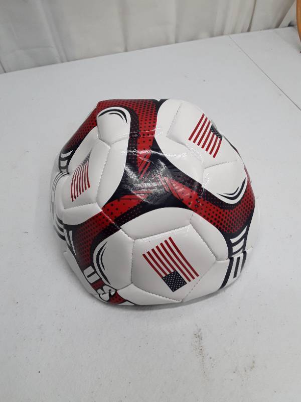 lot 28751 image: USA Authentic Official Licensed Soccer Ball - Size 5