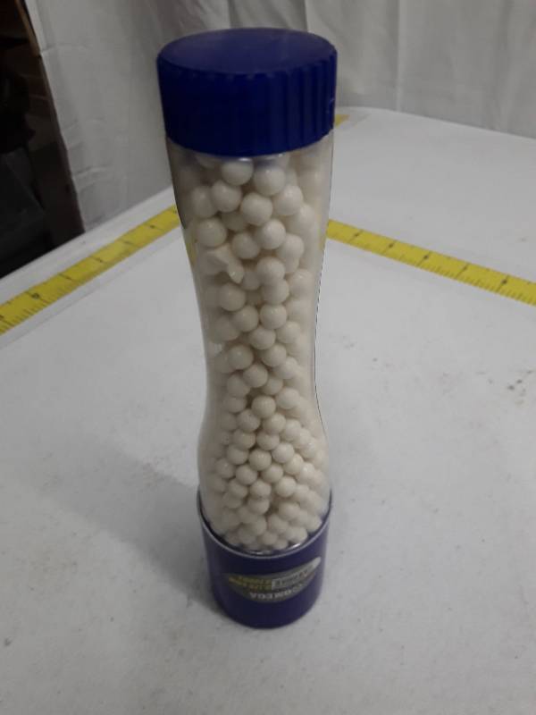 lot 28982 image: Omega High Grade&nbsp630ct&nbsp0.12G 6MM BBs&nbspAirsoft&nbspPellets - White