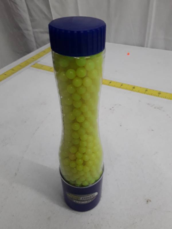 lot 28990 image: Omega High Grade&nbsp630ct&nbsp0.12G 6MM BBs&nbspAirsoft&nbspPellets - Yellow