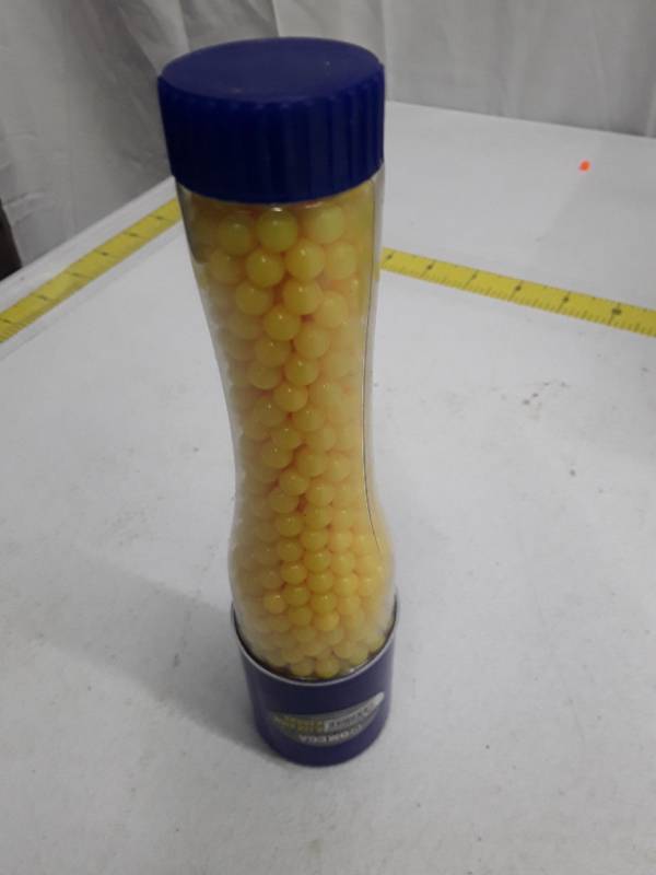 lot 28995 image: Omega High Grade&nbsp630ct&nbsp0.12G 6MM BBs&nbspAirsoft&nbspPellets - Orange