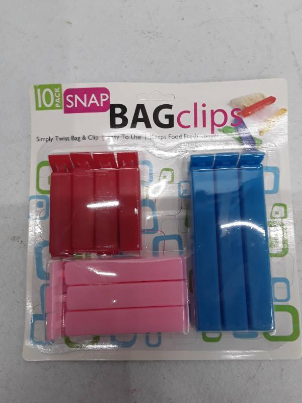 lot 29890 image: Plastic Bag Sealer Set - 10 pack