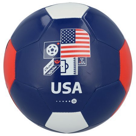 lot 30247 image: Size 5 FIFA USA Color Block Soccer Ball Multi Combo