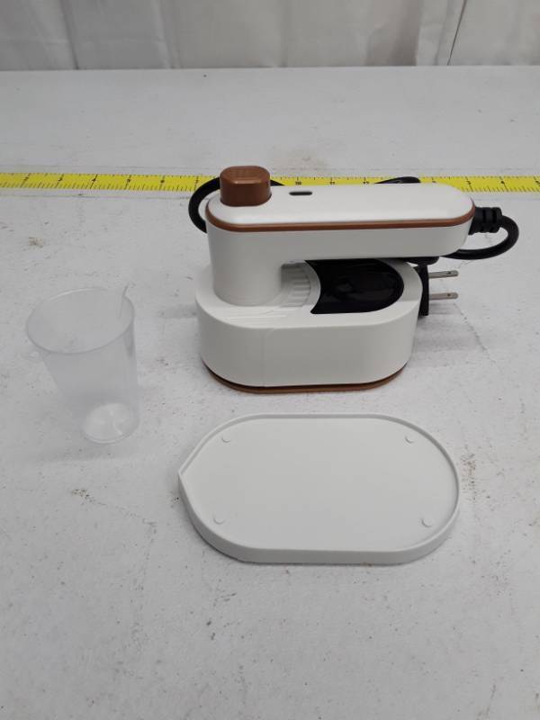 lot 30287 image: Portable Electric Iron - Off White