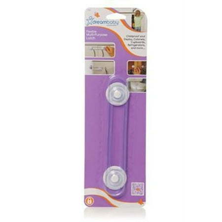 lot 30313 image: Dreambaby Flexible Multi Purpose Child Safety Latch Lock - White (1pc)