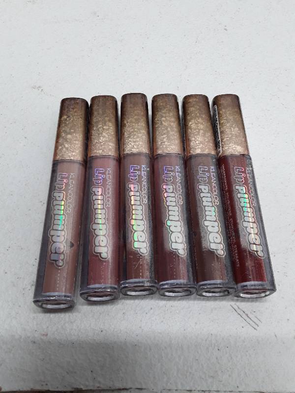 lot 30400 image: Kleancolor Lip Plumper Nude - 6 Color Set