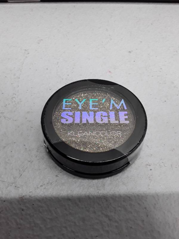 lot 30448 image: Kleancolor Eyem Single Glitter Eyeshadow .06oz - Unattached