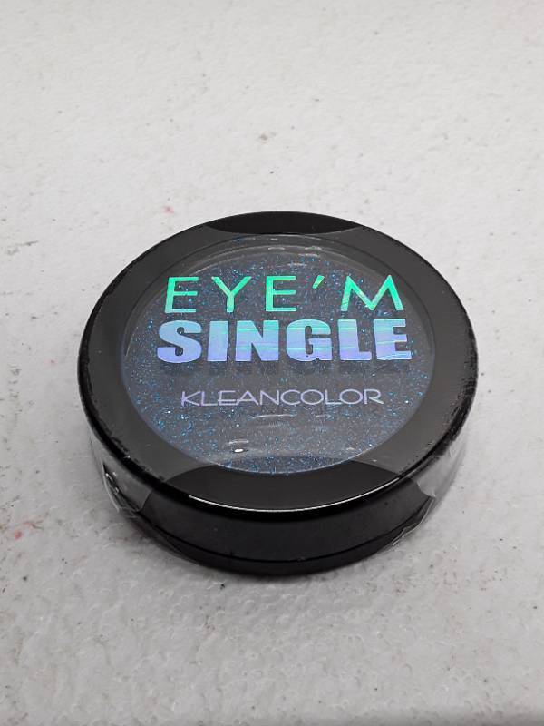 lot 30472 image: Kleancolor Eyem Single Glitter Eyeshadow .06oz - Lone Wolf