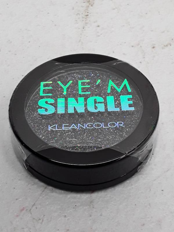 lot 30484 image: Kleancolor Eyem Single Glitter Eyeshadow .06oz - One and Only