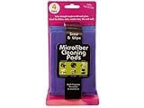 lot 30743 image: 4 pack microfiber cleaning pads