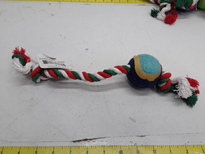 lot 31029 image: Tennis Ball Dog Toy - Colors Vary