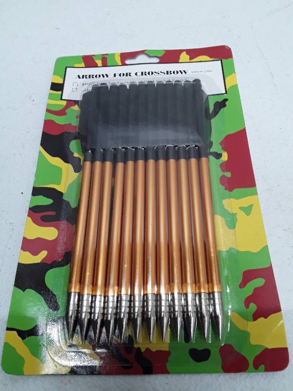 lot 31447 image: 12 PCS Crossbow Arrows for 80 Lb Crossbow