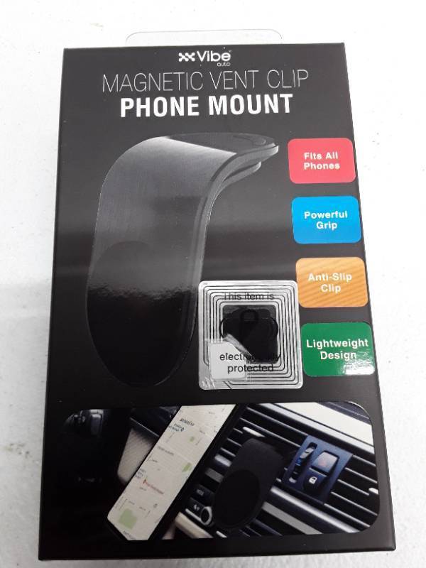 lot 56775 image: Vibe Magnetic Vent Clip - Phone Mount