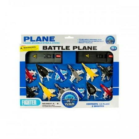 lot 56850 image: Toy Jet Fighter Planes with Launch Pads Set