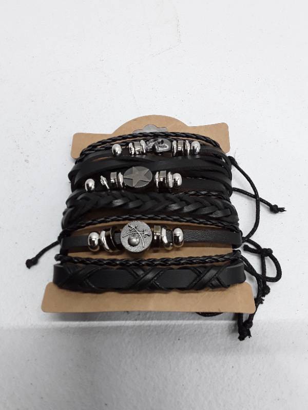 lot 56876 image: Goth Bracelets - 6 pk