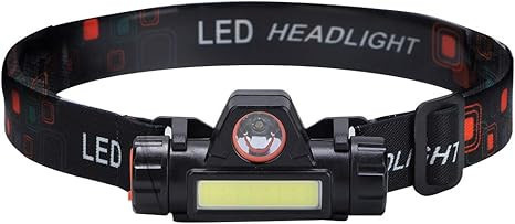 lot 57059 image: New, High Powered LED Headlamp WUSB Rechargeable Battery