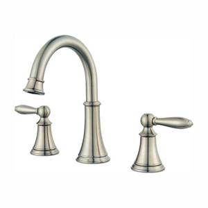 lot 46842 image: Pfister Courant Bathroom Faucet - Brushed Nickel - 8 Inches - Retail $128.12