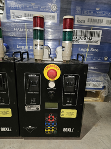 lot 50315 image: (2) New In Box AMF 90XLi&nbsp Bowling Industrial Control Panel with Signal Towers