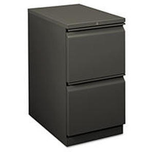 lot 50340 image: HON 2 Drawers Vertical Lockable Filing Cabinet, Charcoal - Retail $542.3