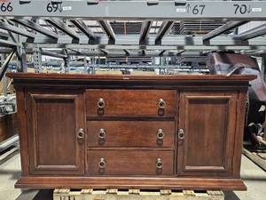 lot 50377 image: Credenza Cherry Wood W Felt Lining
