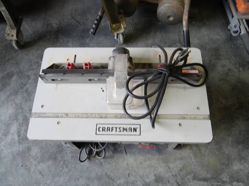 lot 7839 image: Craftsmen Table Router