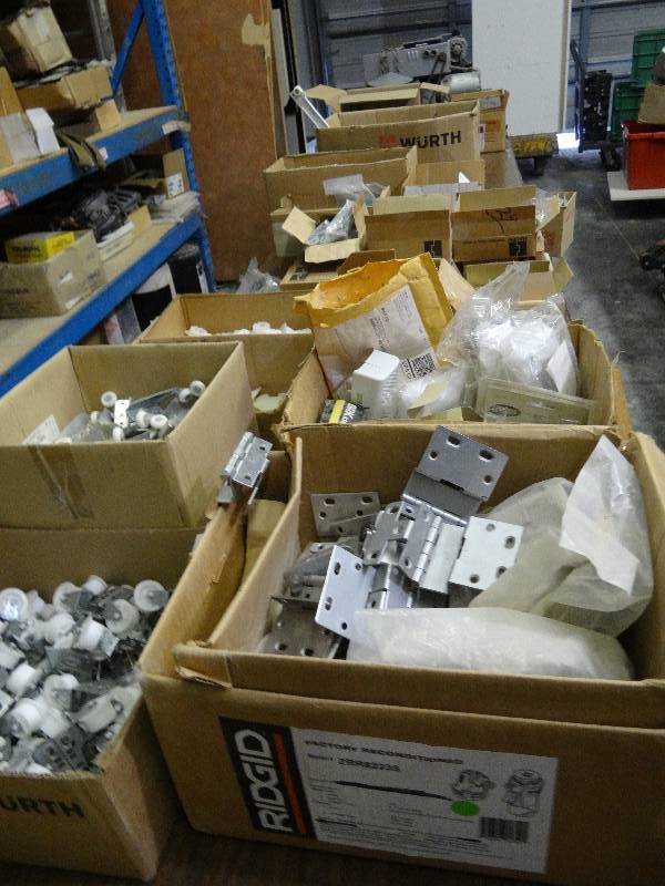 lot 7860 image: Misc. Lot of Cabinet  Door Hardware