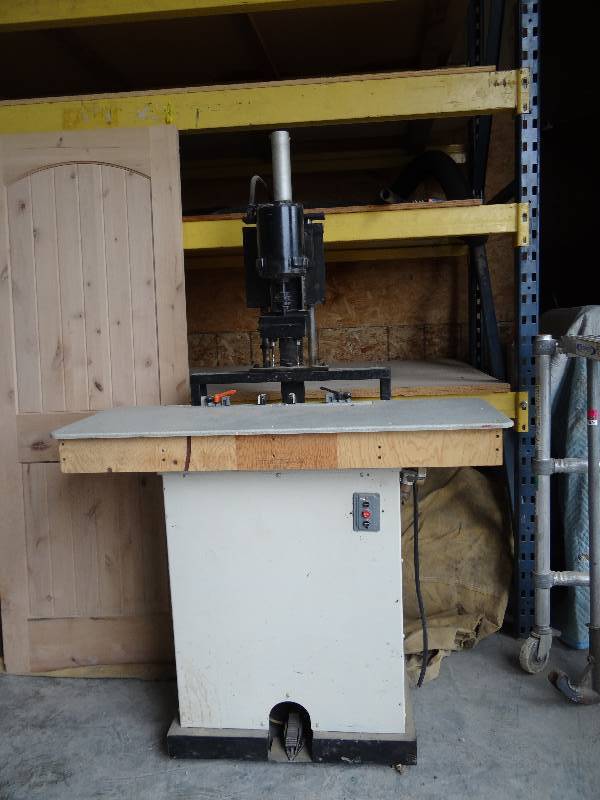 lot 7877 image: Air Powered Drill Press