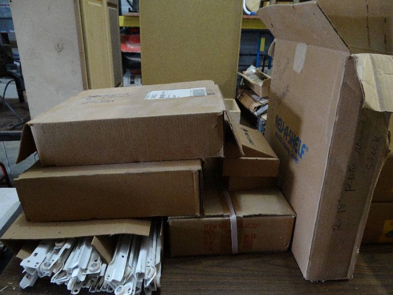 lot 7889 image: Drawer Slides  Rev A Shelf  Lazy Susan Parts