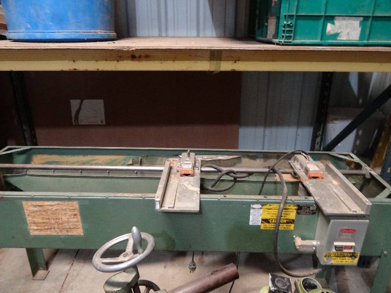 lot 7898 image: Amerock Hinge Machine Model WM-15