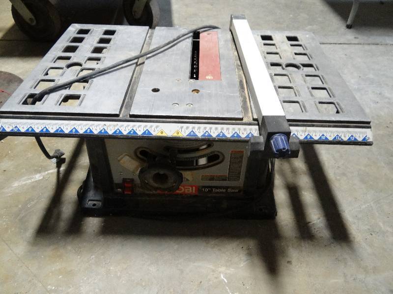 lot 7900 image: Table Saw - Ryobi 10