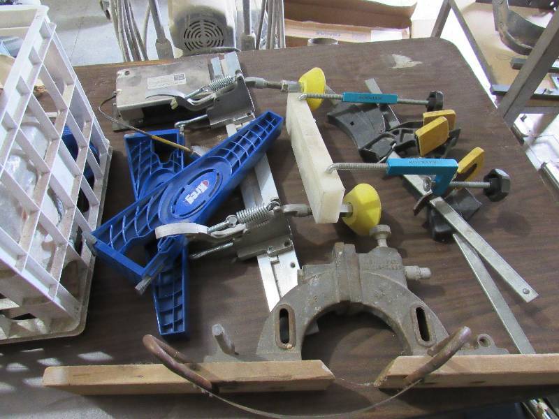 lot 7925 image: Lot of Misc. Jigs, Clamps & Misc.