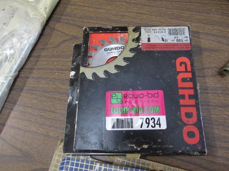 lot 7934 image: Lot of Radial Saw Blades (Various)