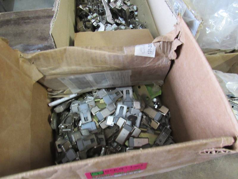 lot 5936 image: Lot of Cabinet Hinges  Hardware