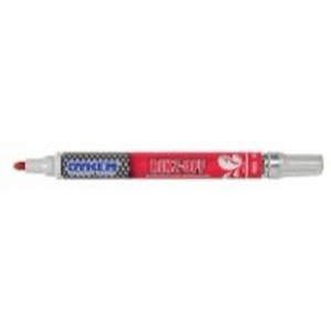 lot 7862055 image: retails $120.00 pack of 12 Dykem Rinz-Off Red Medium Marking Pen - 91106