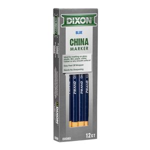 lot 7862091 image: Phano China Markers Blue Pack of 12